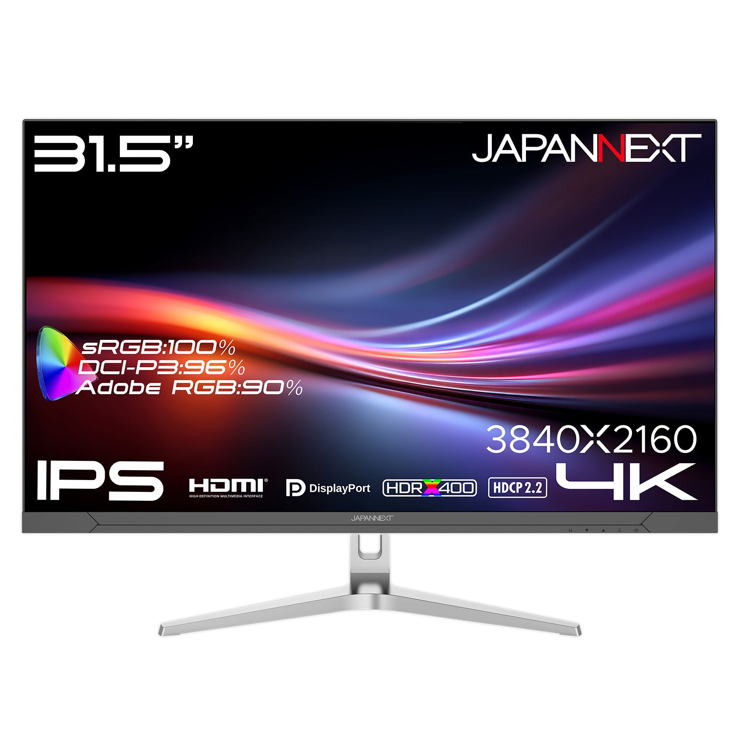 Amazon.co.jp限定】 JAPANNEXT 31.5インチ IPSパネル搭載 4K(3840×2160