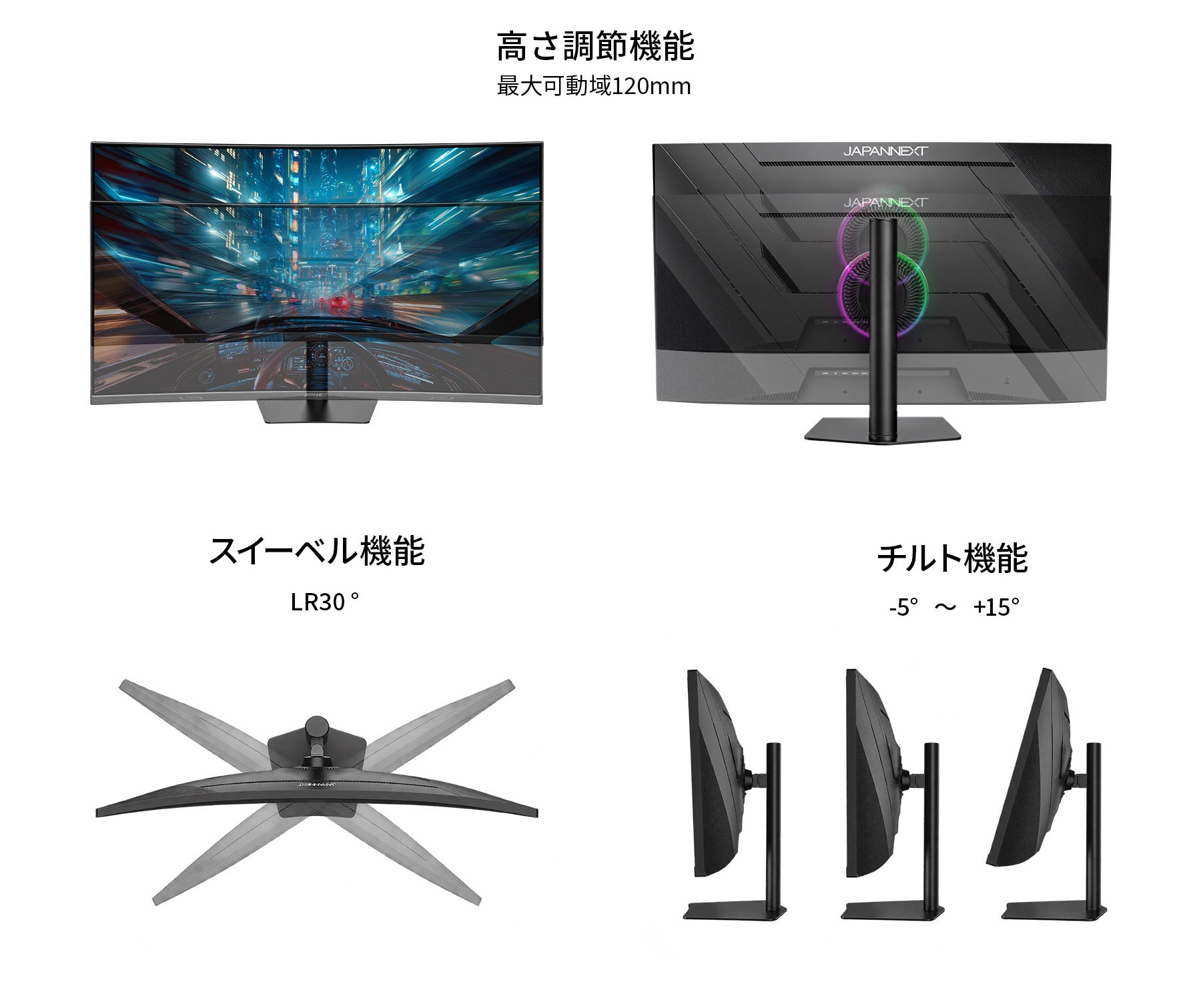 昇降式 多機能スタンド