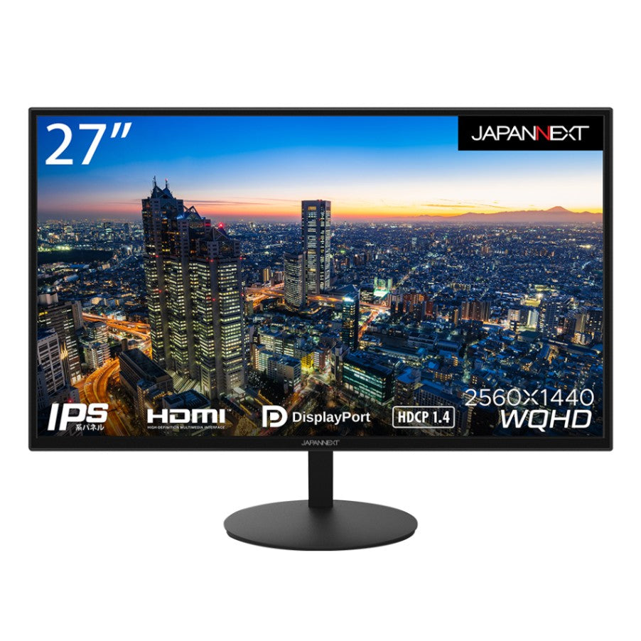 【JAPANNEXT】JN-IPS271WQHD-Nの製品画像
