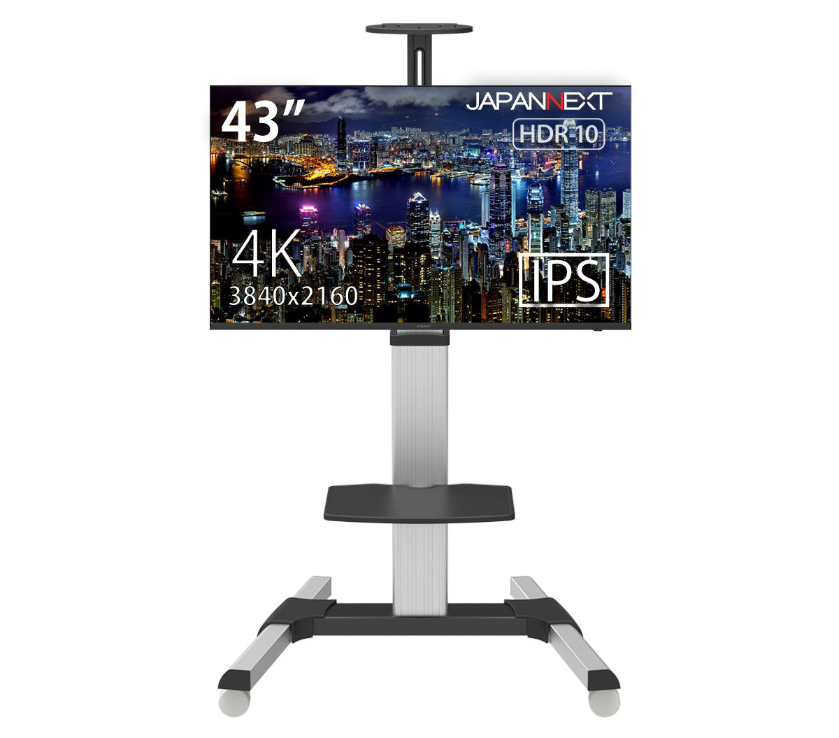 43インチ 大型液晶ディスプレイ 4K HDR PCモニター JN-IPS4300TUHDR