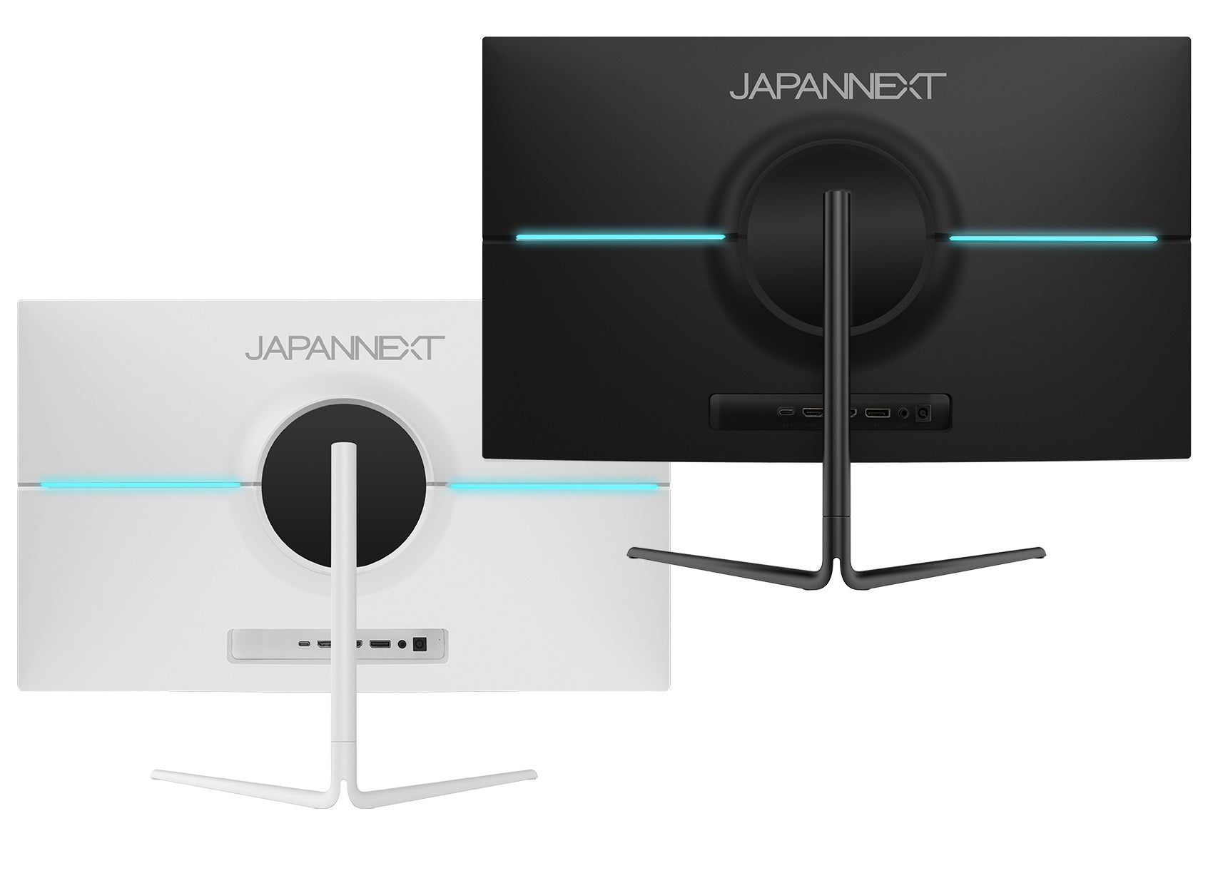 JAPAN NEXT ゲーミングモニター 240Hz ホワイト アーム付き - ディスプレイ