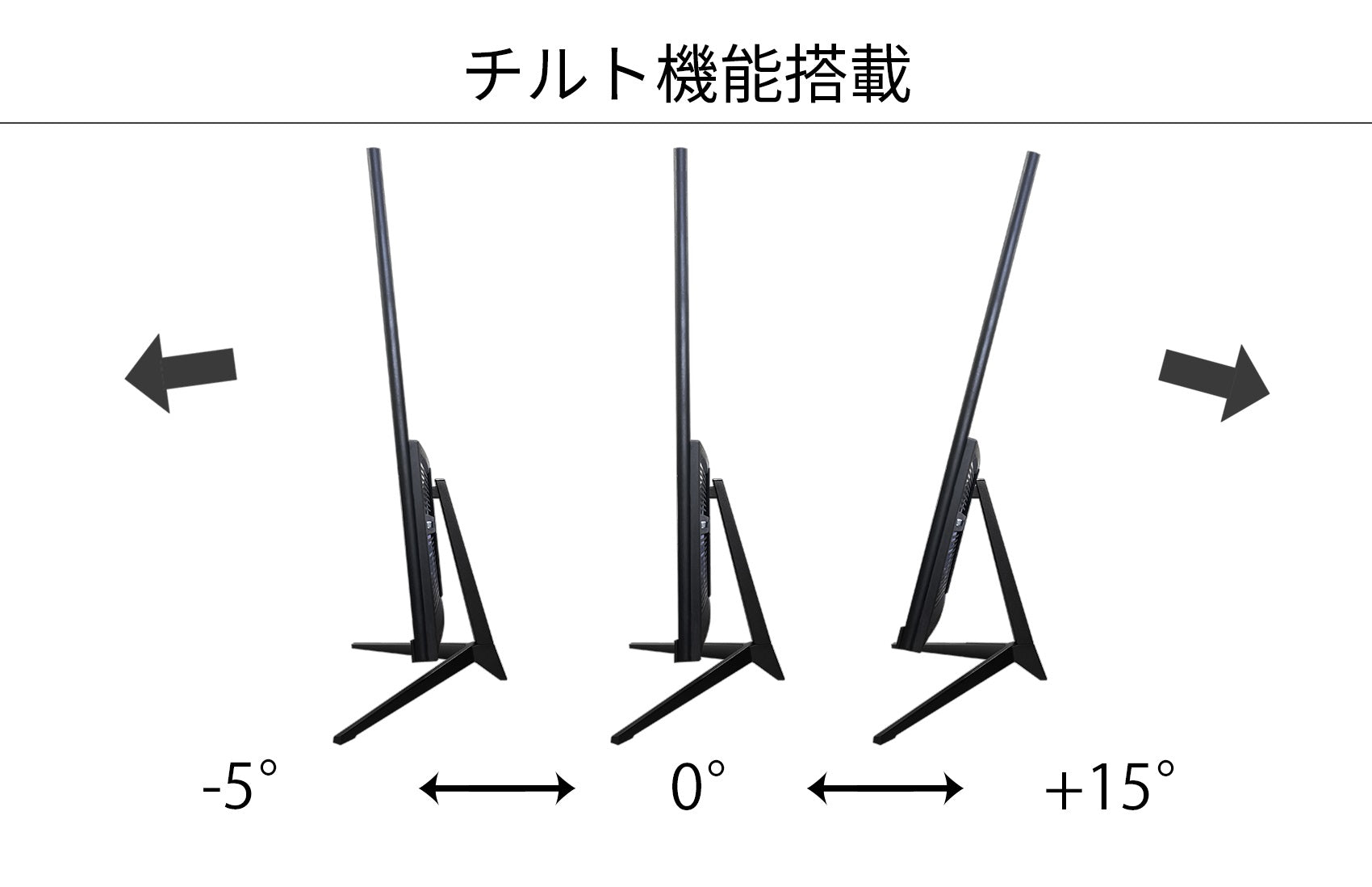 JAPANNEXT 23.8インチIPSパネル搭載 フルHD液晶モニター JN