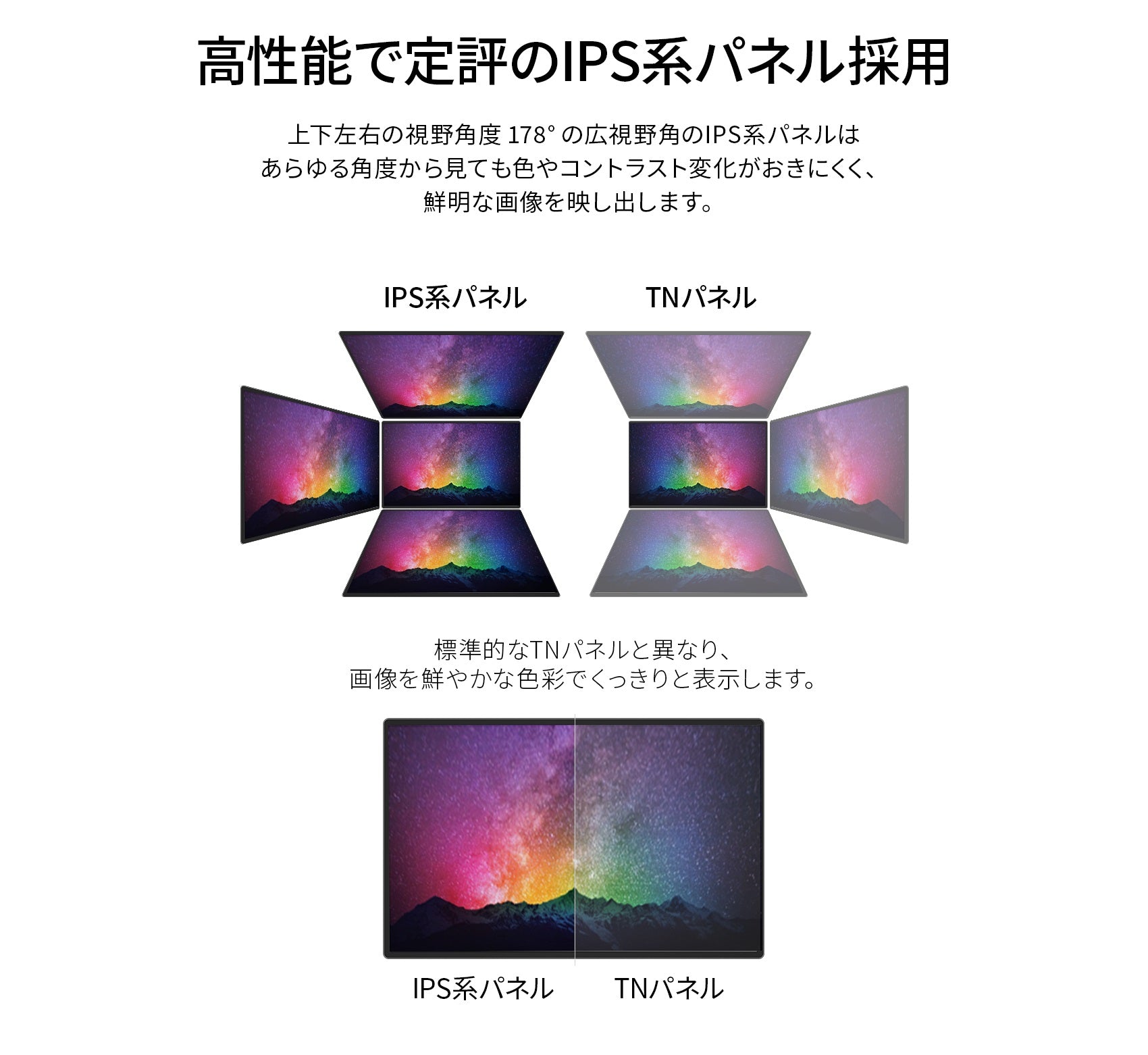 JAPANNEXT 液晶ディスプレイ JAPANNEXT JN-IPS271WQHD-N [液晶ディスプレイ/27型/2560×1440/ブラック] 