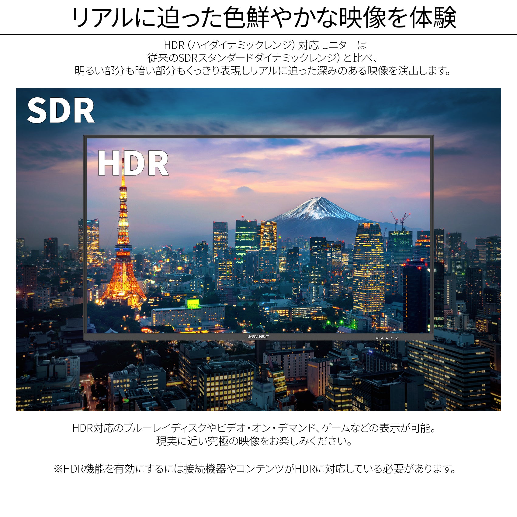 JAPANNEXT 32インチIPS系4K解像度JN-IPS3201UHDR