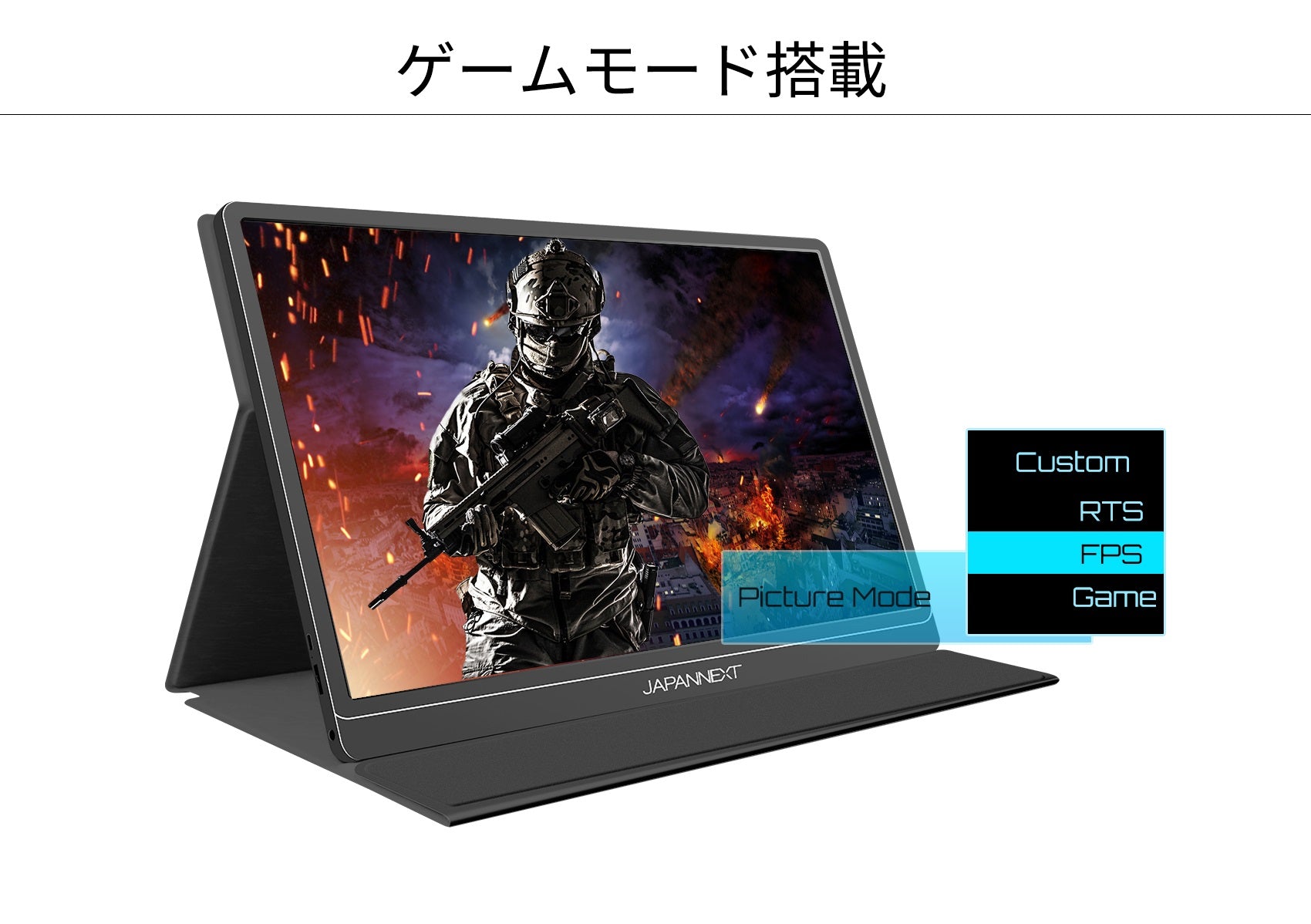 15.6型 フルHD モバイル モニター JAPANNEXT おまけ付き