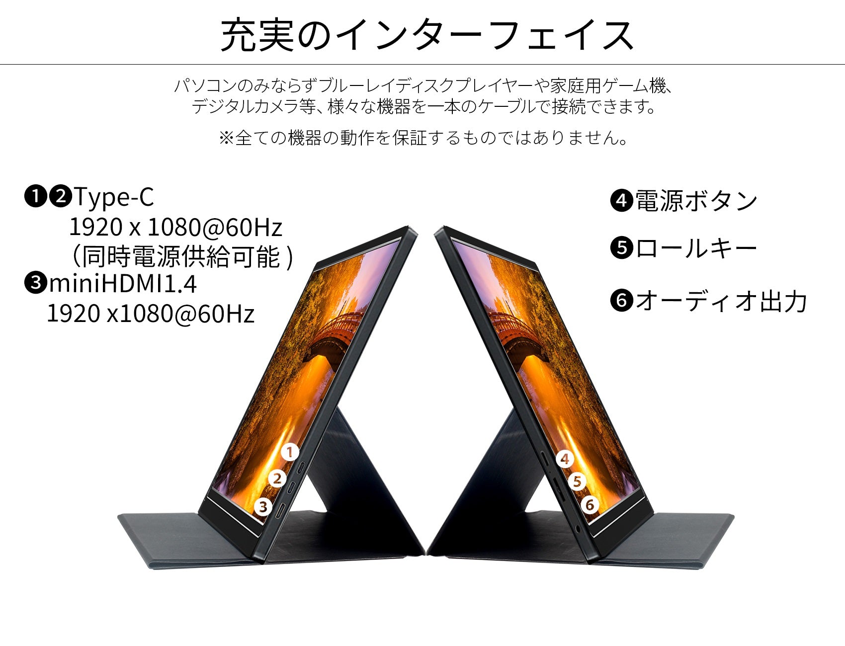 15.6型 フルHD モバイル モニター JAPANNEXT おまけ付き