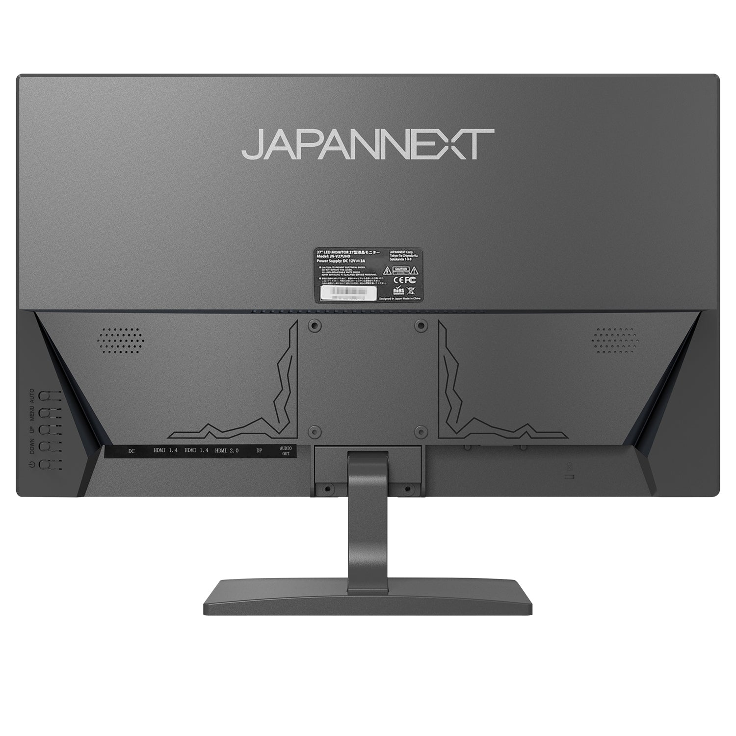 JAPANNEXT IPS液晶 4K(3840 x 2160)対応 27ｲﾝﾁ JN-V27UHD-IPS-D HDMI