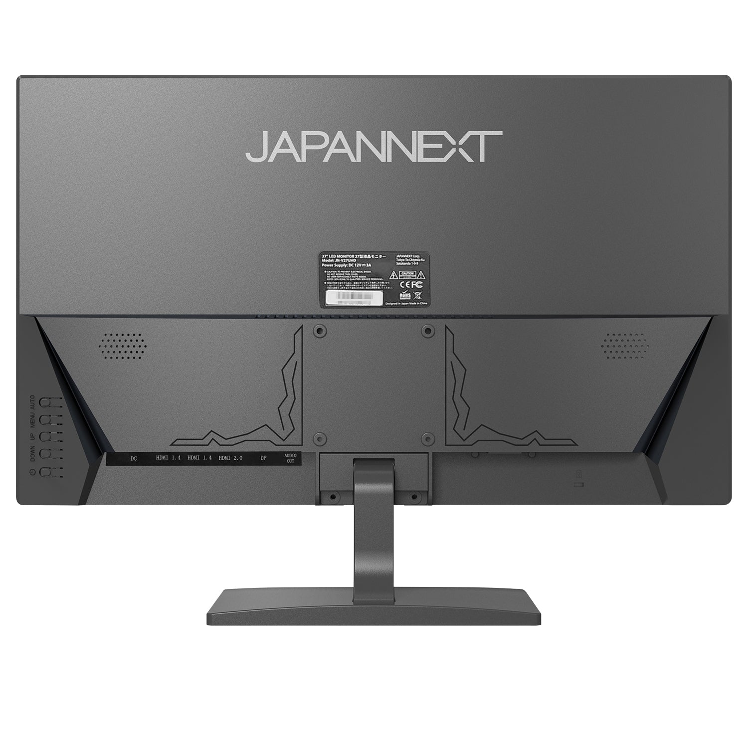 JAPANNEXT IPS液晶 4K(3840 x 2160)対応 27ｲﾝﾁ JN-V27UHD-IPS-D HDMI 